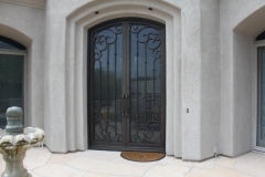 Custom Model Iron Entry Door